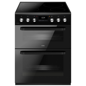 CDA CFC631BL cooker Freestanding cooker Electric Ceramic hob Black