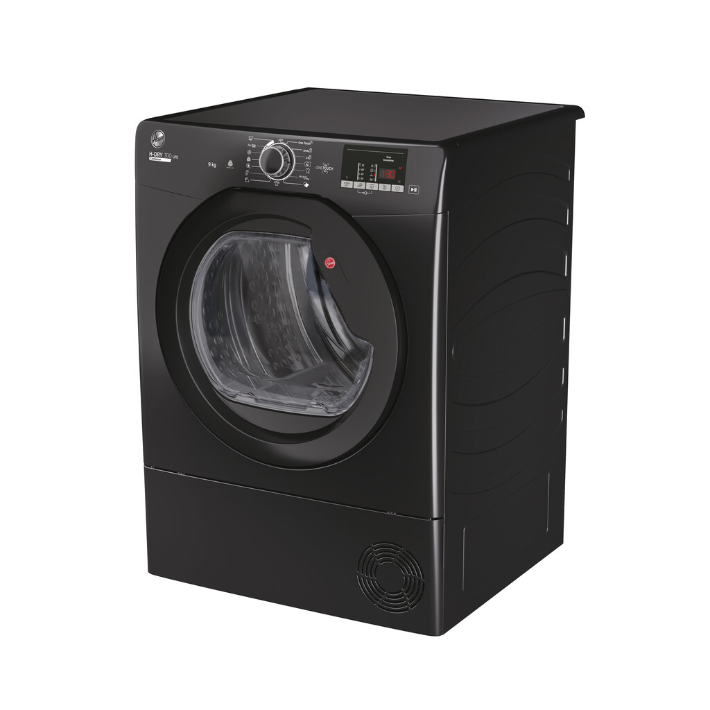 Hoover H-DRY 300 LITE HLE C9DGB-80 tumble dryer Freestanding Front-load 9 kg Black - Image 8