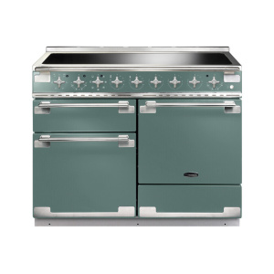Rangemaster Elise 110 Range cooker Electric Zone induction hob Green, Nickel