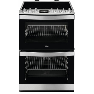 AEG CIB6743ACM 948904355 cooker Freestanding cooker Electric Zone induction hob Stainless steel