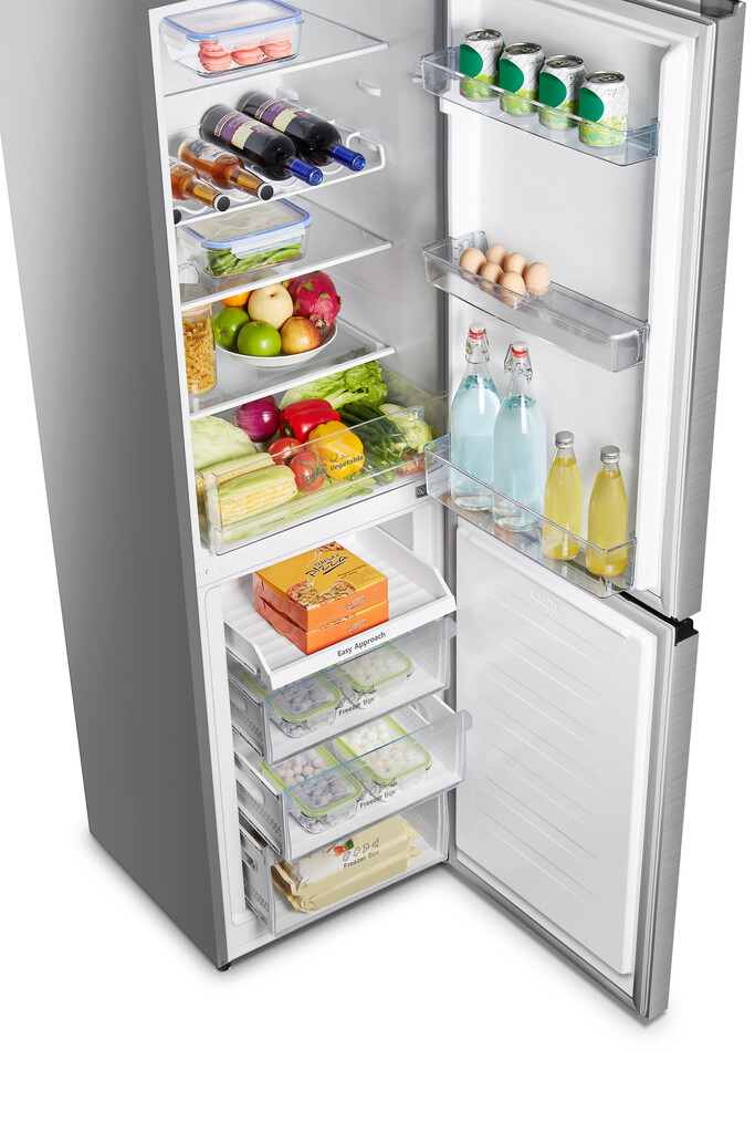 Hisense RB327N4BCE fridge-freezer Freestanding 256 L Stainless steel - Image 5
