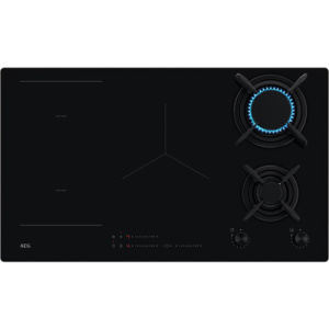 AEG HDB95623NB hob Black Built-in 88 cm Combi 4 zone(s)