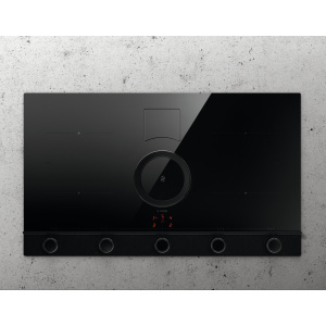 Elica NT-UNPLUG-BK-RC hob Black Built-in 90 cm Zone induction hob 4 zone(s) Built-in hood