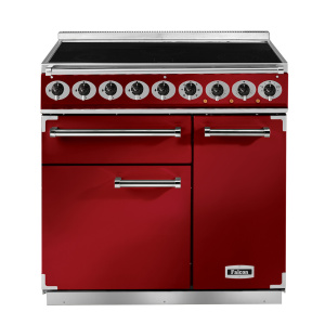 Falcon 900 Deluxe Range cooker Electric Zone induction hob Cherry (fruit)
