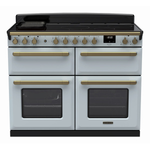 Rangemaster Estel Deluxe 110cm BC Induction Misty Blue/Antique Brass