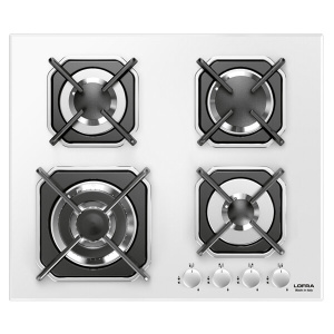 Lofra HGB6G0 White Built-in 60 cm Gas 4 zone(s)