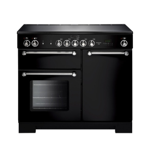 Rangemaster Kitchener 100 Ceramic Range cooker Electric Ceramic hob Black