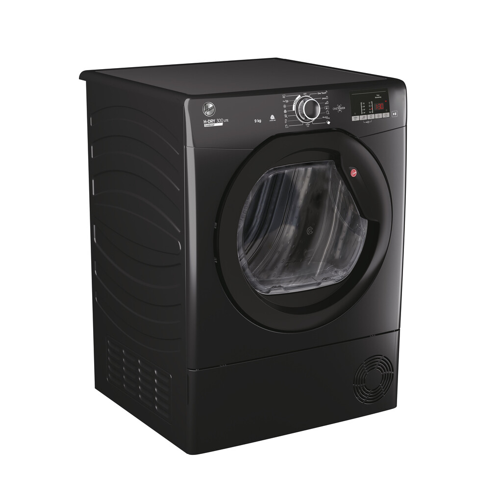 Hoover H-DRY 300 LITE HLE C9DGB-80 tumble dryer Freestanding Front-load 9 kg Black - Image 7