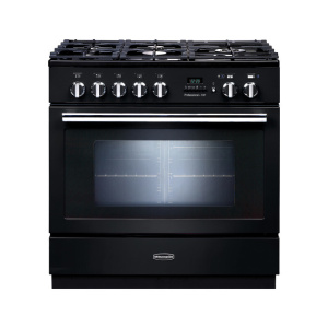 Rangemaster PROP90FXPDFFGB Freestanding cooker Electric Gas Black, Chrome