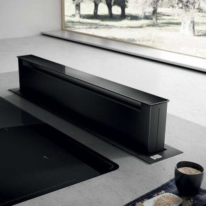 Elica Pandora GME BL/A/90 Downdraft Black 680 m³/h