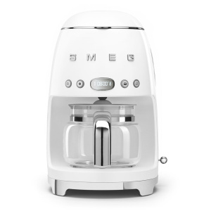 Smeg 50's Style Drip Filter Coffee Machine DCF02WHUK White