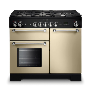 Rangemaster KCH100DFFCR Freestanding cooker Electric Gas Black, Cream