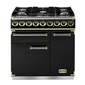 Falcon 900 Deluxe Range cooker Electric Gas Black