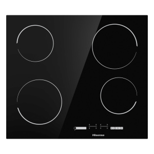 Hisense E6431C hob Black Built-in Ceramic hob 4 zone(s)