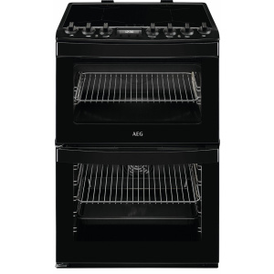 AEG CIB6743ACB 948904356 cooker Freestanding cooker Electric Zone induction hob Black