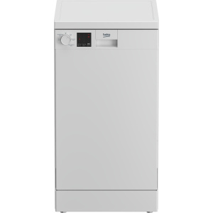 Beko DVS05C20W Freestanding Slimline Dishwasher with Quick Programmes