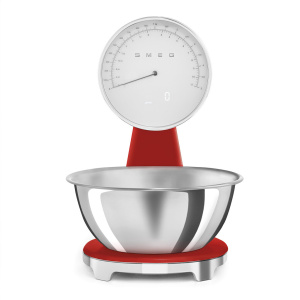 Smeg 50's Style Kitchen Scales KSF01RDWW Red