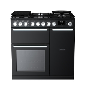 Rangemaster Nexus 90cm Dual Fuel Black/Chrome