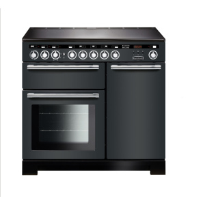Rangemaster Encore Deluxe 100 Range cooker Electric Zone induction hob Slate