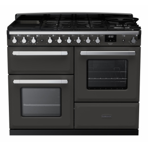 Rangemaster Estel Deluxe 110cm Dual Fuel Slate/Chrome