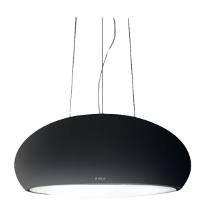 Elica SEASHELL BL MAT OPACO/F/80 Pendant Black 500 m³/h