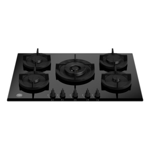 Bertazzoni Modern Black Built-in 75 cm Gas 5 zone(s)