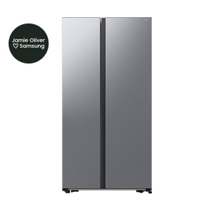 Samsung Series 6 SpaceMax™ RS57DG400EM9EU 583L Smart American Fridge Freezer, Gentle Silver Matt