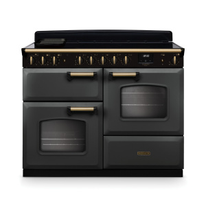 Rangemaster Classic Deluxe 11cm OC Induction Slate/Antique Brass