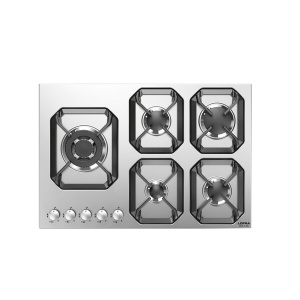 Lofra Urano 75 Stainless steel Built-in 75 cm Gas 5 zone(s)