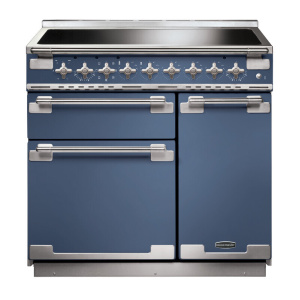 Rangemaster Elise 90 Induction Range cooker Electric Zone induction hob Blue