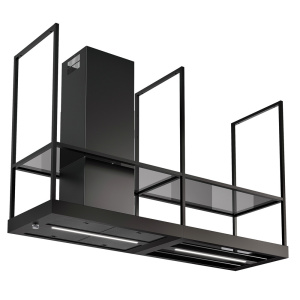 Faber T-Shelf EV8 BK Matt A180 Island Black 700 m³/h