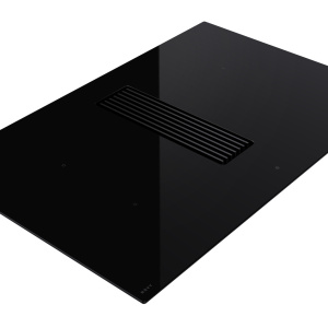 NOVY 1861 hob Black Built-in 80 cm Zone induction hob 4 zone(s) Built-in hood