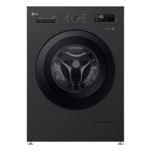 LG W4X1095NNK washer dryer Freestanding Front-load Black