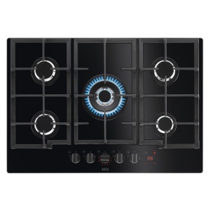 AEG HKB75450NB - 949630920 Black Built-in 75 cm Gas 5 zone(s)