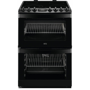 AEG CCB6741MCB 948904353 cooker Freestanding cooker Electric Ceramic hob Black