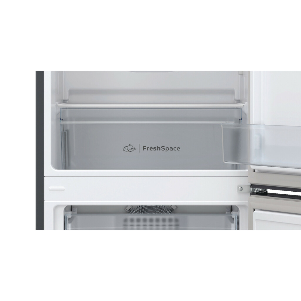 Indesit IB55 732 B UK fridge-freezer Freestanding 286 L Black - Image 3