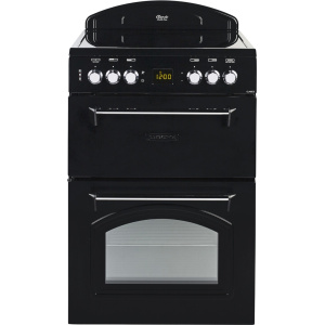 Leisure CLA60CEK 60cm Electric Range-style Cooker with Two Ovens