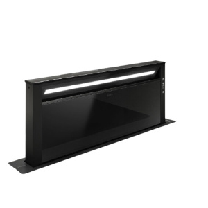 Elica PRF0162866 cooker hood Semi built-in (pull out) Black 750 m³/h
