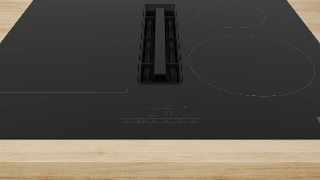 Bosch Serie 4 PVS611B16E hob Black Built-in 59.2 cm Zone induction hob 4 zone(s) Built-in hood - Image 4