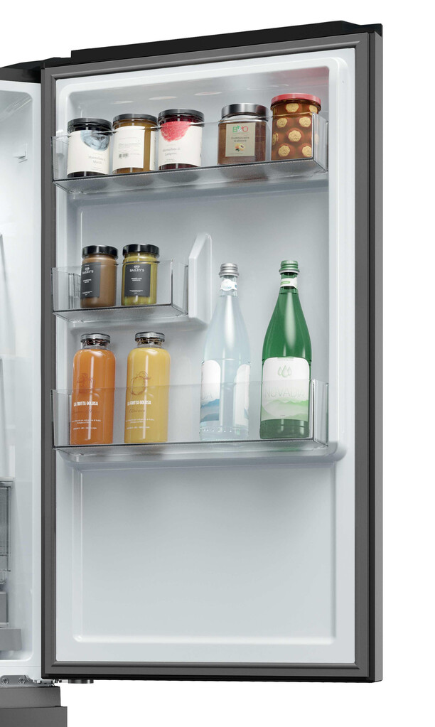 Haier 34006064 fridge-freezer 303 L Black - Image 21