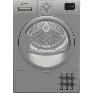 Indesit C YSD 82D SS UK tumble dryer Freestanding Front-load 8 kg Silver