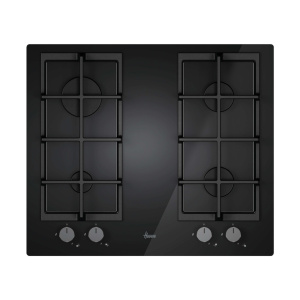 Hoover H-HOB 300 GAS HVG6K3B Black Built-in 59.5 cm 4 zone(s)