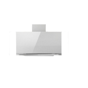 Elica PRF0166940 cooker hood Wall-mounted Transparent, White 495 m³/h
