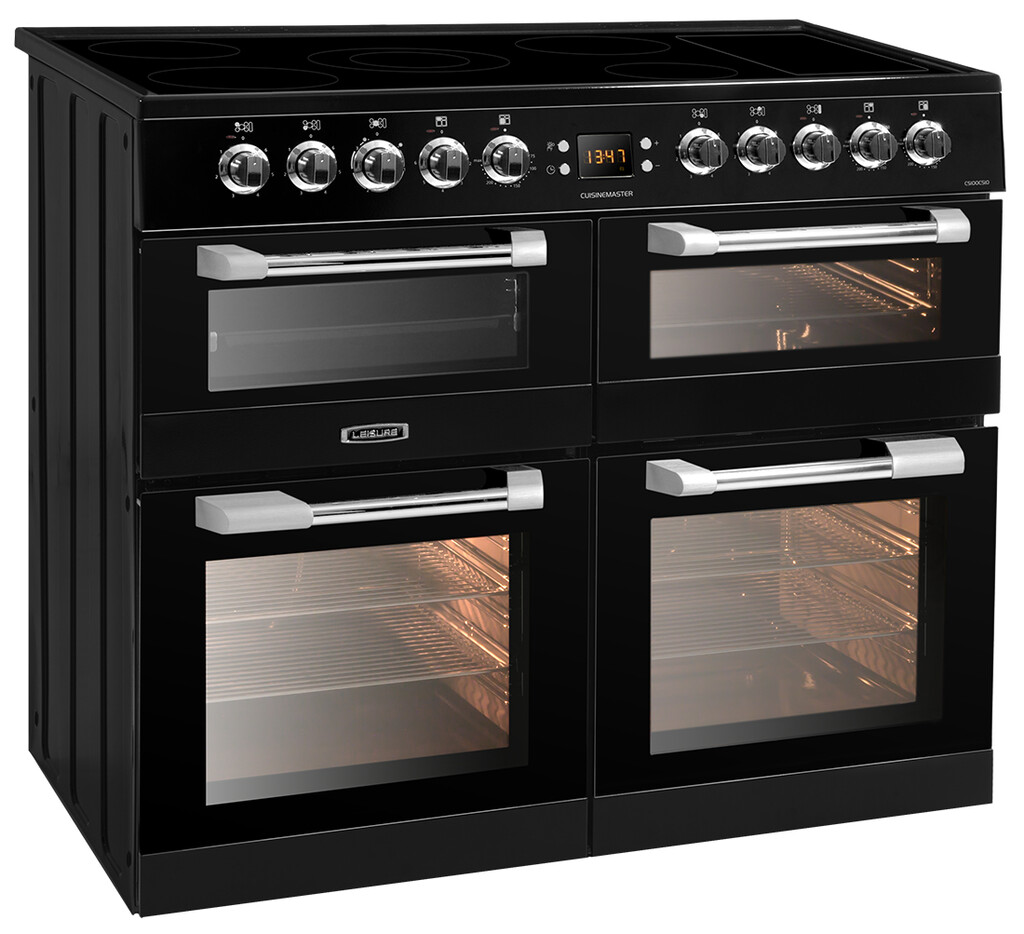 Leisure CS100C510K 100cm Electric Range Cooker with Three Ovens - Image 4