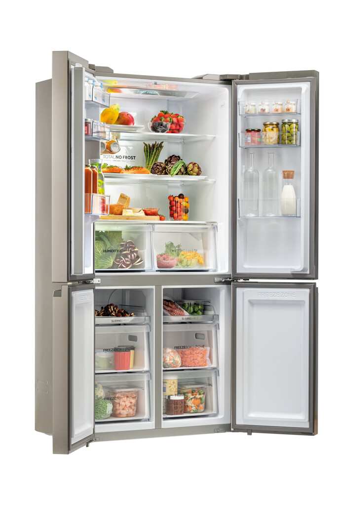 Haier HCR59F19ENMM(UK) Freestanding 643 L Platinum, Stainless steel - Image 8