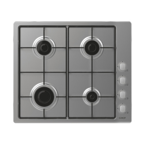 Candy Idea CHW6LX Stainless steel Built-in 60 cm Gas 4 zone(s)