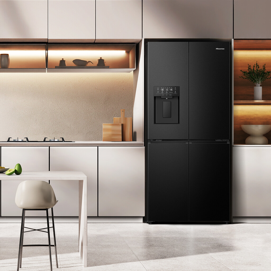 Hisense RQ5P470SYFD side-by-side refrigerator Freestanding 483 L Black - Image 17