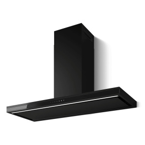 Elica PRF0194715 cooker hood Island Black 620 m³/h