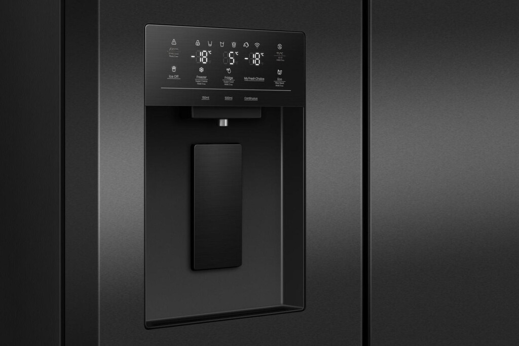 Hisense RQ5P470SYFD side-by-side refrigerator Freestanding 483 L Black - Image 12
