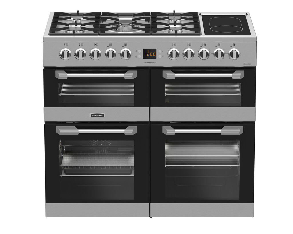 Leisure CS100F520X 100cm Dual Fuel Range Cooker with Three Ovens - Image 3